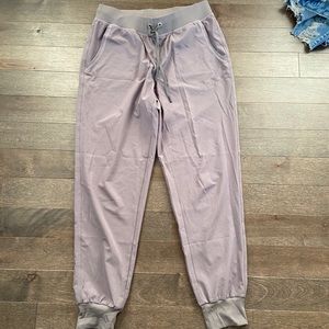 Mauve yoga joggers